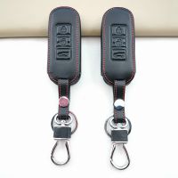 ❈ High Quality Leather Car Remote Key Case Cover For Baojun 510 730 360 560 RS-5 530 630 for Wuling Hongguang S Auto Accessorie