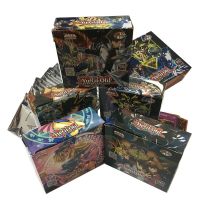 Yugioh ชุดสำรับตำนาน240ชิ้นพร้อมกล่อง Yu Gi Oh การ์ดเกมคอลเลกชันอนิเมะของเล่นสำหรับเด็กหุ่นตัวการ์ตูน