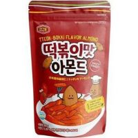 ราคาโดนใจ Hot item? Gilim Toms Farm Korean Seasoned Almonds Spicy Tteokbokki (topokki) Flavor 210gm