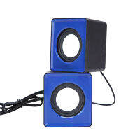 3.5mm Plug Plastic Music Stereo Living Room Home Audio Gift Multimedia USB 2.0 Desktop Computer Accessories Mini Speaker