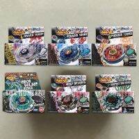 TAKARA TOMY ของแท้ Beyblade แบบโลหะฟิวชั่นเทอร์โบระเบิดยูนิคอร์นฟินิกซ์หมาป่างูแบทเทอร์สเตเดียมพร้อมของเล่นตีลเฮอร์