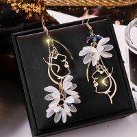 【DT】hot！ 2022 New Bohemia Hanging Earrings Fashion Tassel Rhinestone Flowers Earring Female Wedding Jewelry