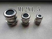 【cw】 20pcs M12X1.5 gland M12x1.5 waterproof connectors Metal Cable ！