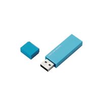 [ส่งตรงจากญี่ปุ่น] ฟังก์ชั่นความปลอดภัยของ USB2.0ที่เก็บข้อมูล USB ELECOM 16GB MF-MSU2B16GBU สีฟ้าของแท้100% Gratis Ongkir