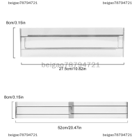 beigao78794721 ลิ้นชักเก็บของแบบปรับได้ตัวแบ่งลิ้นชักพลาสติกหดได้ที่จับสำหรับใช้ในครัวเรือนเครื่องเขียนชุดชั้นในถุงเท้า
