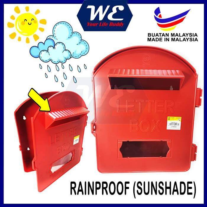 PVC Post Letter Box/ Plastic Mail Box/ Peti Surat Plastik/ Mailbox