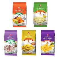 ?พร้อมส่ง ของอยู่ไทย?ขนุน ผัก ผลไม้ อบกรอบ อย่างดี TE HUNG Mix Fruit Chips 100 g นำเข้าจากเวียดนาม  KM12.581!!ราคาพิเศษ!!