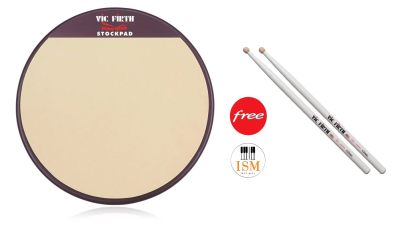 Vic Firth แป้นซ้อมกลอง 12"  Practrice Pad 12" รุ่น HHPSL Free Marching Snare Strick