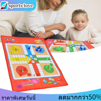 【เก็บเงินปลายทาง】บันไดงูแบบดั้งเดิมไม่ทอเล่นเด็กของเล่นเด็ก Ludo Family Game Board Set