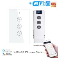 Tuya WiFi RF Smart Light Dimmer Switch 2 3 Way Multi-Control Automation Modules Smart Life APP Voice Control With Alexa Google Power Points  Switches