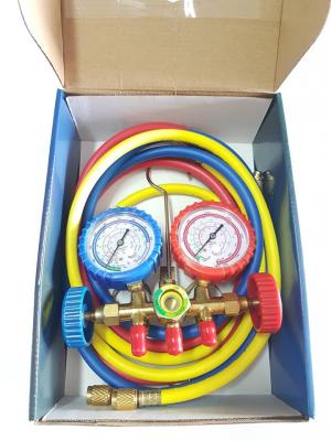 เกจวัดน้ำยาแอร์ R-134 R-22 R-404 Maniflod Gauge Set CT-560 G 60" ชุดเกจวัดน้ำยาแอร์ เกจน้ำยาแอร์  ชุดเกจชาร์จน้ำยาแอร์พร้อมสายยาว 60 นิ้ว  เกจชาร์จน้ำยาCT-560G 60"  เกจชุดพร้อมสายน้ำยาแอร์