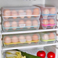 2/4/6/15Grids Egg Storage Box Eggs Protect Holder Food Storage Container Refrigerator Space Saver Container With Lid Plastic Box