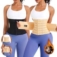 Corset Fitness Weight Loss Sheath Womens Flat Belly Belt Cinch Double Belt Wrap Workout Waist Trainer Shapewear