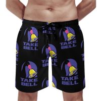 เกมห่านไม่มีชื่อ Take Bell Classic Board Shorts วิดีโอเกมกางเกงขาสั้นกีฬาสนุก ๆ Quick Dry Casual Design Beach Pants