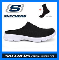 SKECHERS_Gowalk4 รองเท้า_skechers_ผู้ชาย สเก็ตเชอร์ส รองเท้า ผู้ชาย รองเท้าแตะ รองเท้าลำลองผู้ชาย รองเท้าผู้ชายแฟชั่นครึ่งส้น รองเท้ากีฬาไซส์ใหญ่ รองเท้าแตะกีฬาขนาดใหญ่ EU46-EU48แฟชั่นของผู้ชายกีฬารองเท้าผู้ชายรองเท้าลำลองรอ