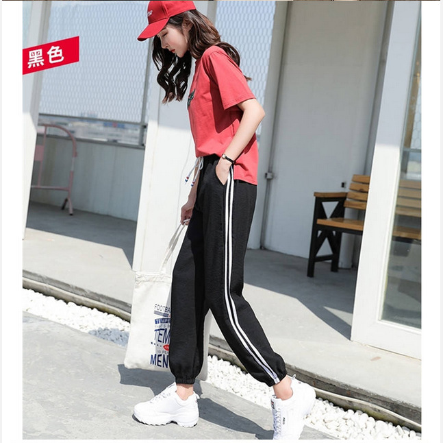 Korean Fashion Women Pants Sports Jogger Harem Casual Long Trousers Sport  Long Pants Ready Stock 119918 | Lazada