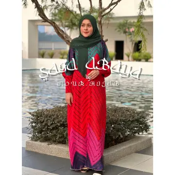 Pleated on sale abaya online