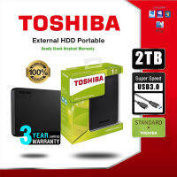 มีสต๊อคพร้อมส่ง!!เอ็กซ์เทอร์นัลฮาร์ดดิสก์ Toshiba HDD 1TB2TB USB 3.0 2.5" ฮาร์ดดิสพกพา External Hard Disk High Speed