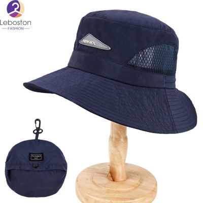 🎉🎉🎉Topi Bucket สำหรับผู้ชายผู้หญิงกันน้ำแห้งเร็วหมวกบังแดดกลางแจ้งหมวกอาบน้ำเด็กฤดูร้อน