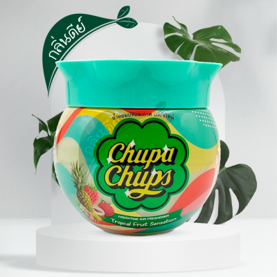 ChupaChups เจลหอมปรับอากาศ กลิ่นผลไม้ กลิ่น TROPICAL FRUIT --- สินค้าลิขสิทธิ์แท้  FreshTime X Chupa Chups