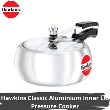  Hawkins HC15 Pressure Cooker, 1.5L, Silver: Home & Kitchen