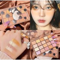 ♝ 20 Colors Pastel Eyeshadow Palette Cute Make-up Glitters Waterproof Cream Eye Shadow Chromatic Lasting Matte Eyeshadows Pallet