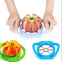 Kitchen Apple Slicer Cutter Pear Fruit Divider Tool Comfort Handle for Kitchen Apple Peeler Graters  Peelers Slicers