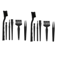 2Set 12Pcs Keyboard Cleaning Brush Kit Small Computer Dust Brush Cleaner Anti-Static for Laptop PC USB Cleaning Tool