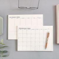 Weekly planner 60 sheets To Do List Office School Memo pad Time Manager Notebook B5 Fresh Monthly Plan