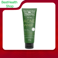 Plantnery Tea Tree Acne Whip Foam 100 g โฟมล้างหน้า ที ทรี เนื้อวิปเนียนนุ่ม สำหรับผิวที่มีปัญหาสิว ผิวมัน