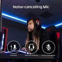 Original HyperX Cloud 2 II Gaming Wire ชุดหูฟังพร้อม HiFi 7.1 Surround Sound ไมโครโฟนหูฟังสำหรับเล่นเกมสำหรับ PC PS4