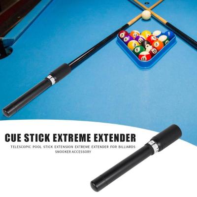Pool Cue Extension For Billiards Cue And Snooker Cue Stick ABS escopic Extension Butt Rod Stick Billiard Accessories
