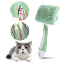 Pet Comb Cat Dog Brush Hair Removal Stainless Steel Needle Comb Hair Cleaning Beauty Skin Care Pet Dog Grooming Brushes Supplies Brushes  Combs