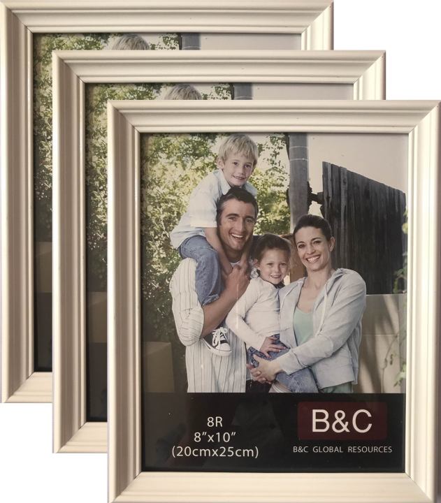 Photo Frame Size 8R (3pcs) White Lazada
