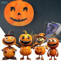 WaterWheel Halloween Human Shape Pumpkins Table Crafts Funny Compact Popular Handiwork For Home