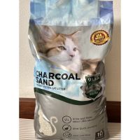 โปรโมชั่น+ ถูกและดี Charcoal sand ทรายภูเขาไฟสำหรับแมว ขนาด 10 ลิตร ราคาถูก ห้องน้ำแมว ห้องน้ำแมวทรงโดม มีฝาครอบ ห้องน้ำแมวพับได้  ห้องน้ำแมวพกพา