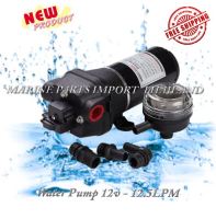 Pressure Water Pump 40 Diaphragm Pumps 12V-24v Boat 12.5LPM-35PSI