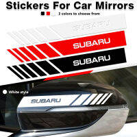 สติกเกอร์ติดรถยนต์สำหรับรถ Subaru,สติ๊กเกอร์ลายทางกระจกมองหลังกันน้ำสำหรับรุ่น Forester Impreza Legacy Outback STI XV 2004จำนวน2ชิ้น