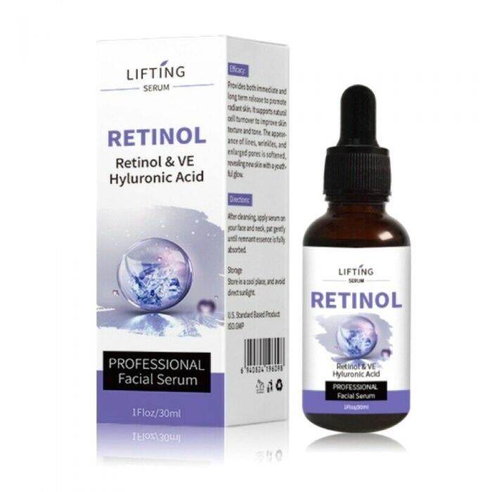 Original Retinol Serum Anti Aging Kerut Lingkaran Hitam Di Bawah