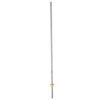 TECHCHIP500mm T8 Lead Screw and Brass Nut (Acme Thread, 2mm Pitch, 4 Starts, 8mm Lead) for 3D Printer Z Axis