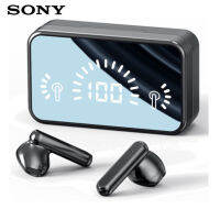 ?ปลา + Gratis Ongkir?SONY กระจก S20บลูทูธ5.2หูฟังไร้สายพร้อมกันน้ำสำหรับกีฬาเสียงสเตอริโอ LED ระบบสัมผัส3D