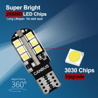 T10แอลอีดี Canbus W5W 6ชิ้น WY5W โคมไฟ Led 168 194ไม่มีข้อผิดพลาดไฟภายในรถโดมโคมไฟล้างป้ายทะเบียนรถ6000K สีขาว12V