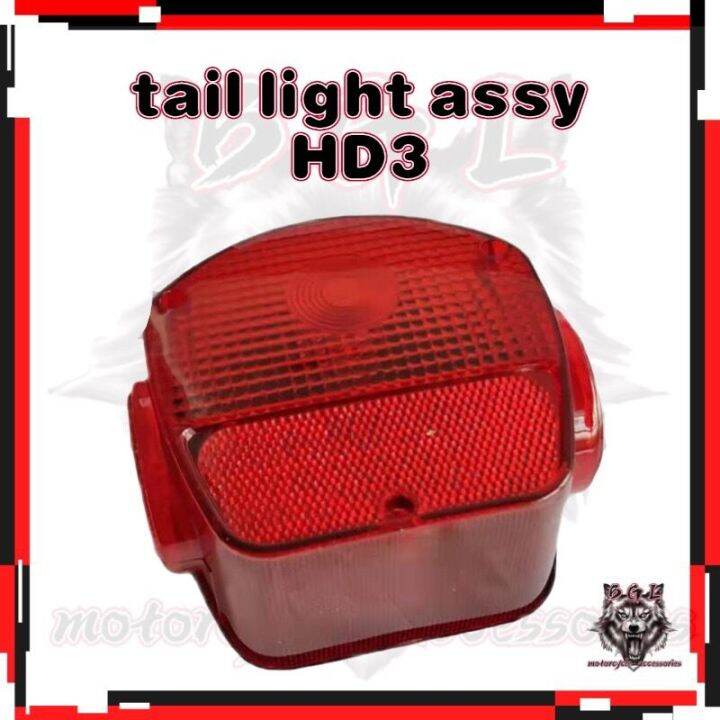 BGL Motorcycle tail light assembly for kawasaki hd3 Lazada PH