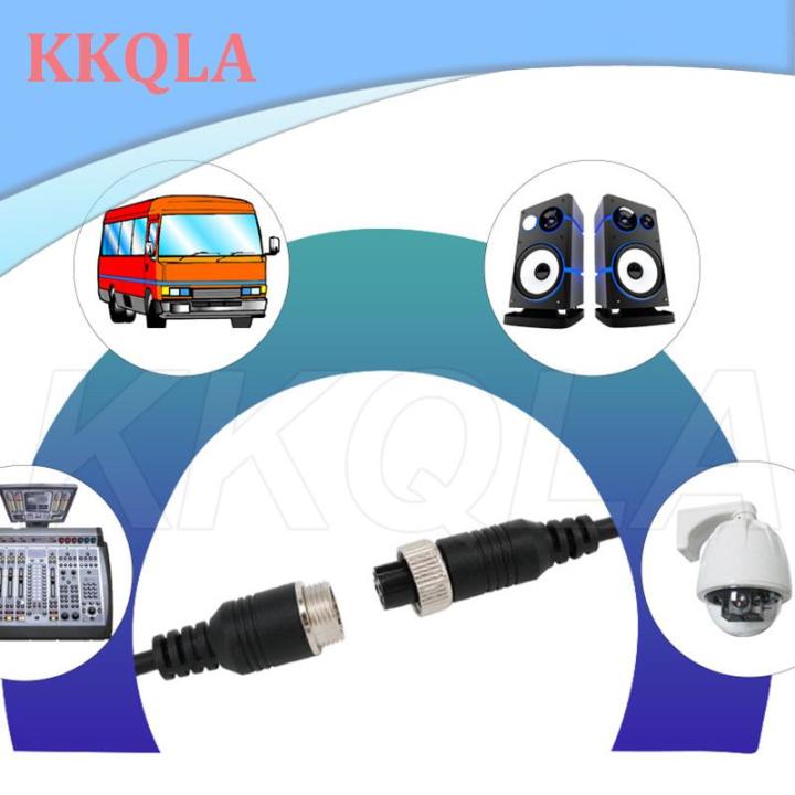 qkkqla-1-4pcs-m12-4pin-core-aviation-signal-connector-extension-cable-male-female-plug-gx12-for-car-camera-dvr-video-cctv-monitor-wire