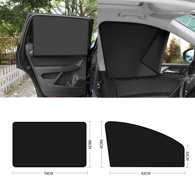 Magnetic Car Sunshade Summer UV Protection Car Curtains Magnetic Full Shading Sides car Window Sunshade Protector Film Cover
