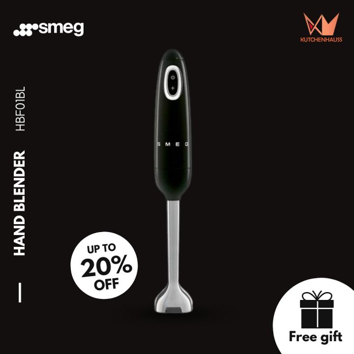 Smeg 50's Retro Style Hand Blenders 700W HBF01 (Without Accessories) Lazada