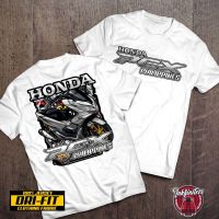 Inkfinitees - Honda PCX White Thai Shirt (Thailook) (Unisex - for Men and Women)