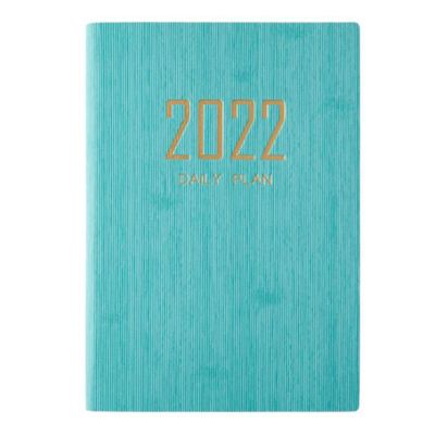 A5 2022 Planner English Agenda Notebook Journal Notepads Diary Agenda Planner for Students School Office