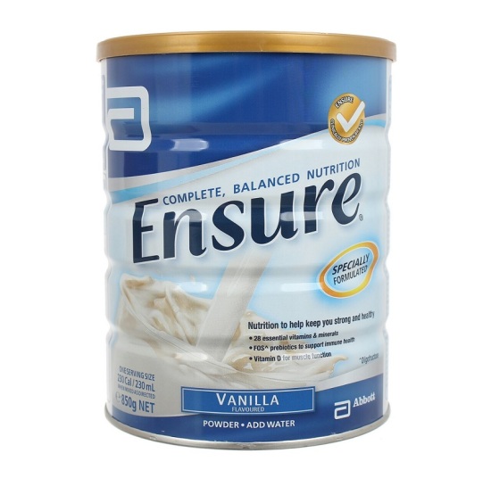 Sữa ensure úc 850g hương vanila phù hợp cho người lớn tuổi - ảnh sản phẩm 8