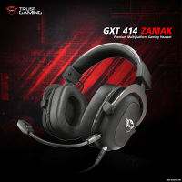 หูฟังเกมมิ่ง TRUST GXT 414 ZAMAK PREMIUM MULTIPLATFORM GAMING HEADSET BLACK (ประกัน 7 วัน)